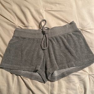 Gray Terry Hardtail shorts